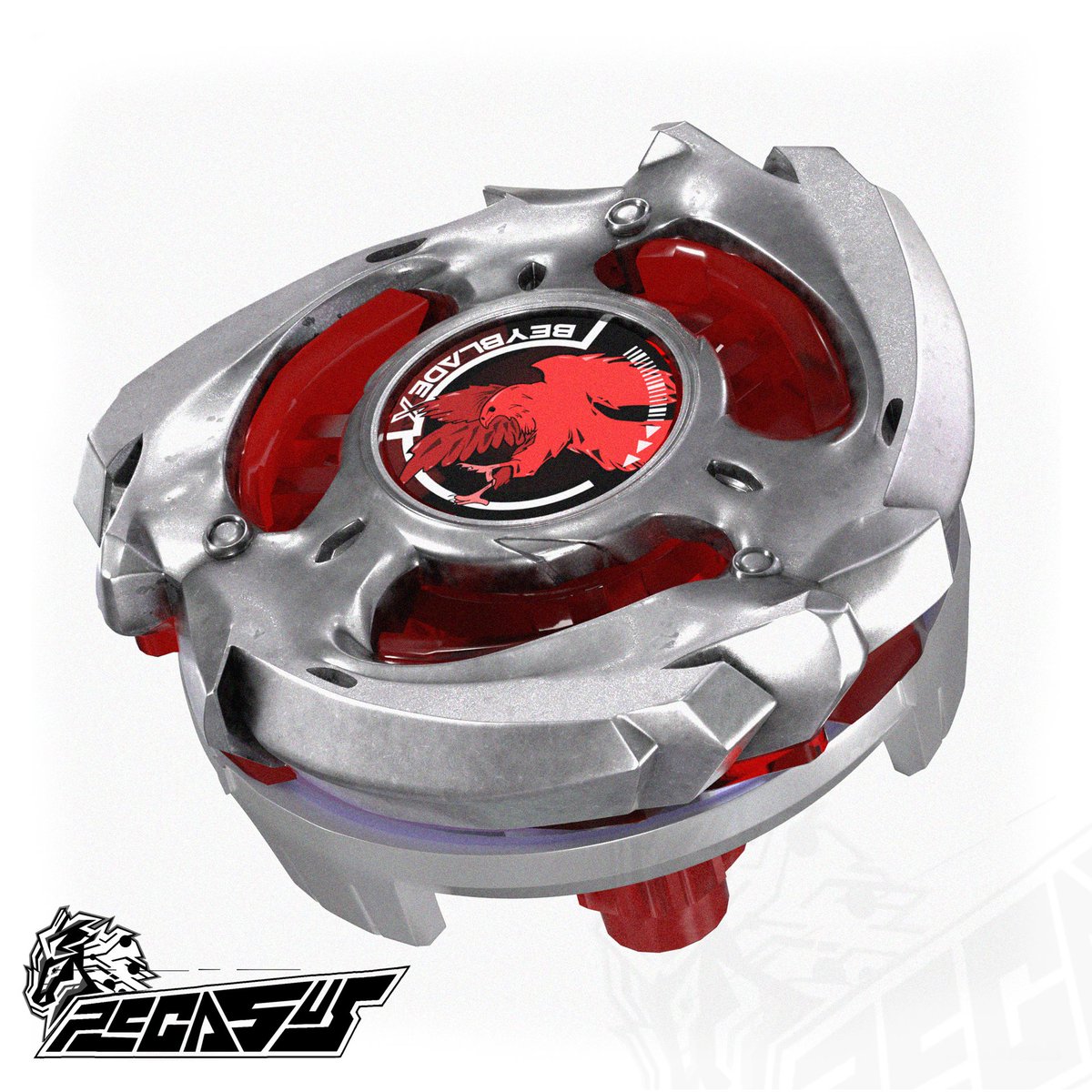 Pegasysjesko2's tweet photo. Hawk Dive 0-70LF
A BXE Attack Type Beyblade
Modelled and Designed by me.
#beyblade #beybladex #3dmodelling #beybladecustom #ベイブレードX https://t.co/xYfIX2jaS0