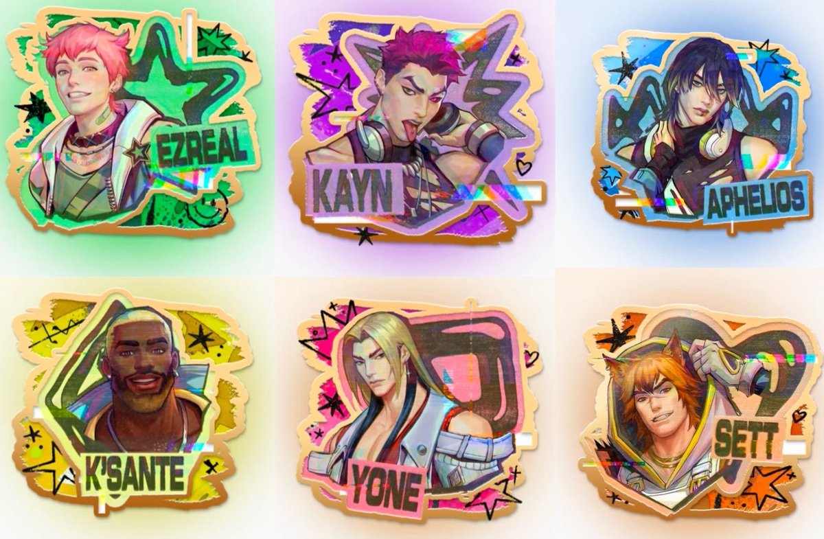luxnoira's tweet photo. i hope these are used for something other than key art/merch because i really like how all their faces are drawn here https://t.co/RObVuyCWTS