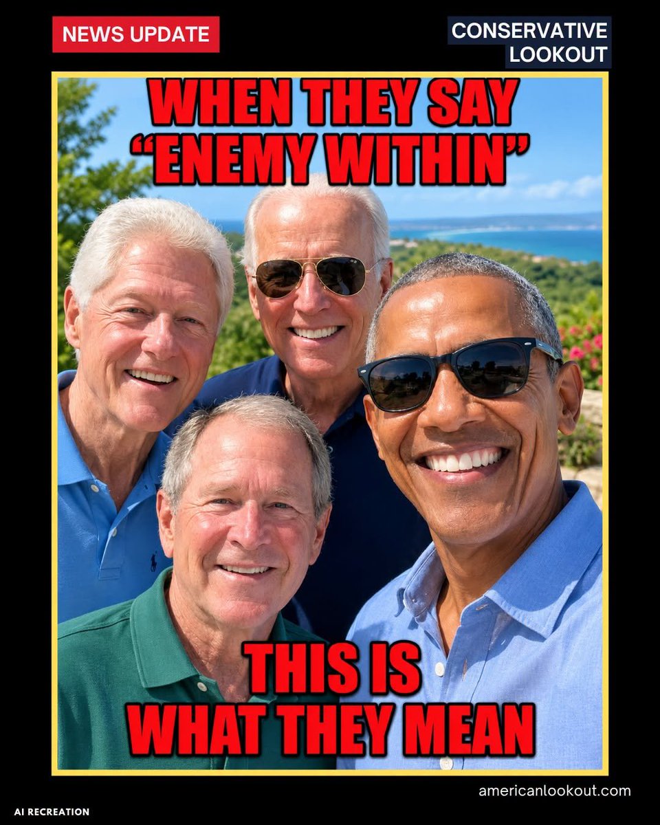 KathyD65793's tweet photo. The enemy within .,, hmm and see who the leader of this soulless pack is? Yeah, the original race baiter! https://t.co/1sz0EbCQj7