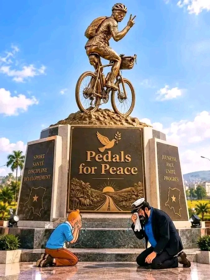 CharleneBwanga's tweet photo. Nous réclamons l'érection d'un monument dans une  ville de la RDC pour le champion Miguel Masaisai. 

Nous sommes #GOMAHOME https://t.co/d6ZxnH2EVT
