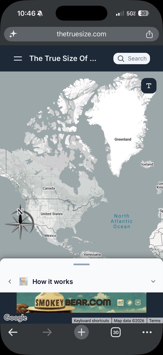 JudgeMintty's tweet photo. Greenland More like SmallLand https://t.co/4d4dsM9D0l