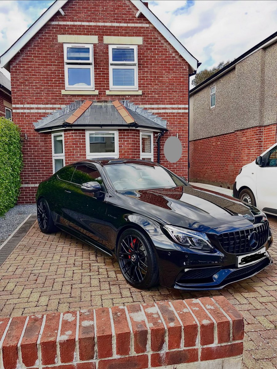 LoryWhyms7dcw's tweet photo. Mercedes C63S in for an exterior deep clean. A real pleasure working on this beast—another C63S added to our growing maintenance programme. https://t.co/c6grkrFd69