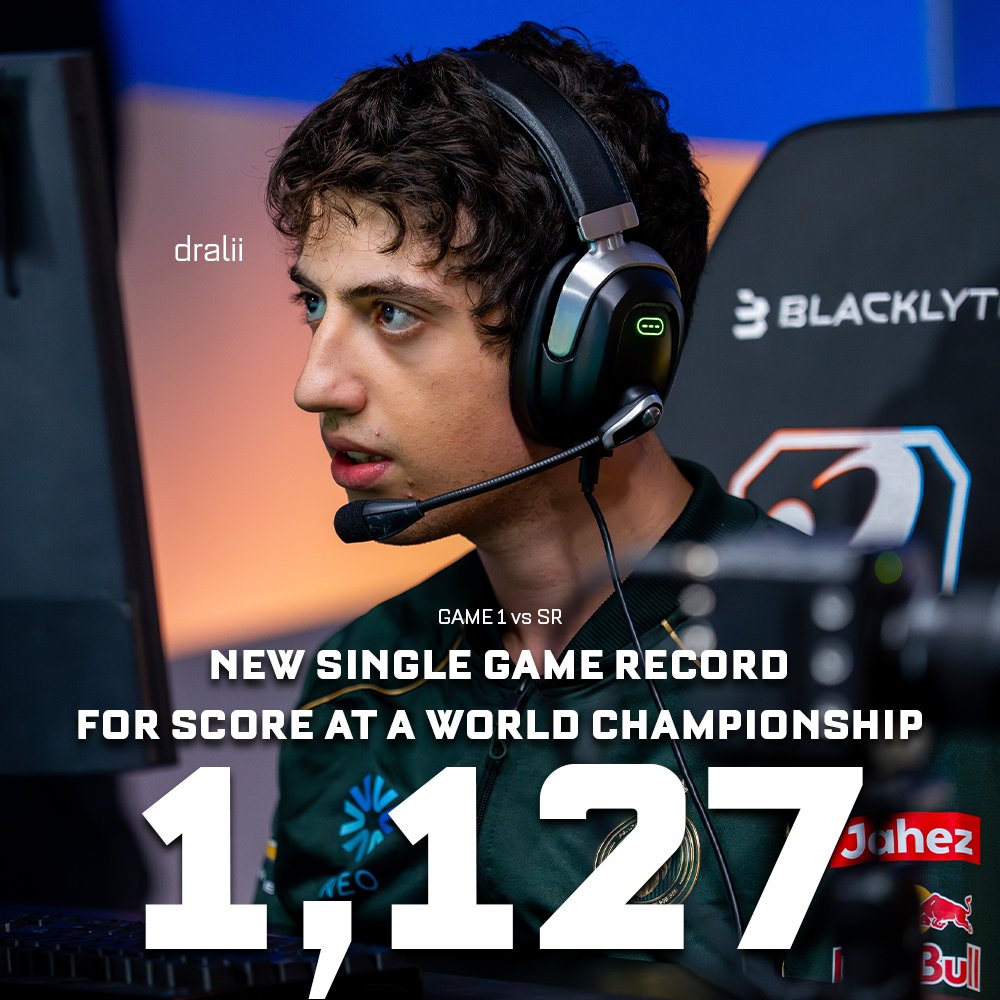 RLEsports's tweet photo. RECORD BREAKER @dralii897 💫 https://t.co/owOCrZJnDZ