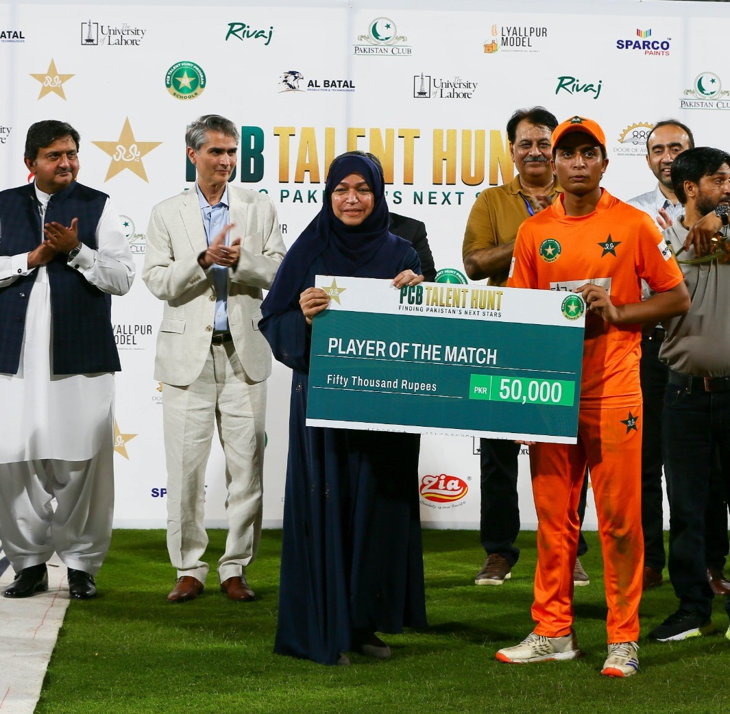 TheRealPCB's tweet photo. Beaconhouse batter Yaqoob Khan was named player of the match for his fifty against Aitchison π
#SchoolToStadium | #PakistanFutureStars | #PCBTalentHunt https://t.co/IO9Pe4W8QQ