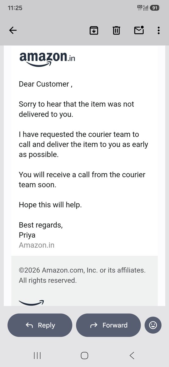 kaljaay's tweet photo. No calls received.  
@amazonIN https://t.co/9kJ1m51Xo8