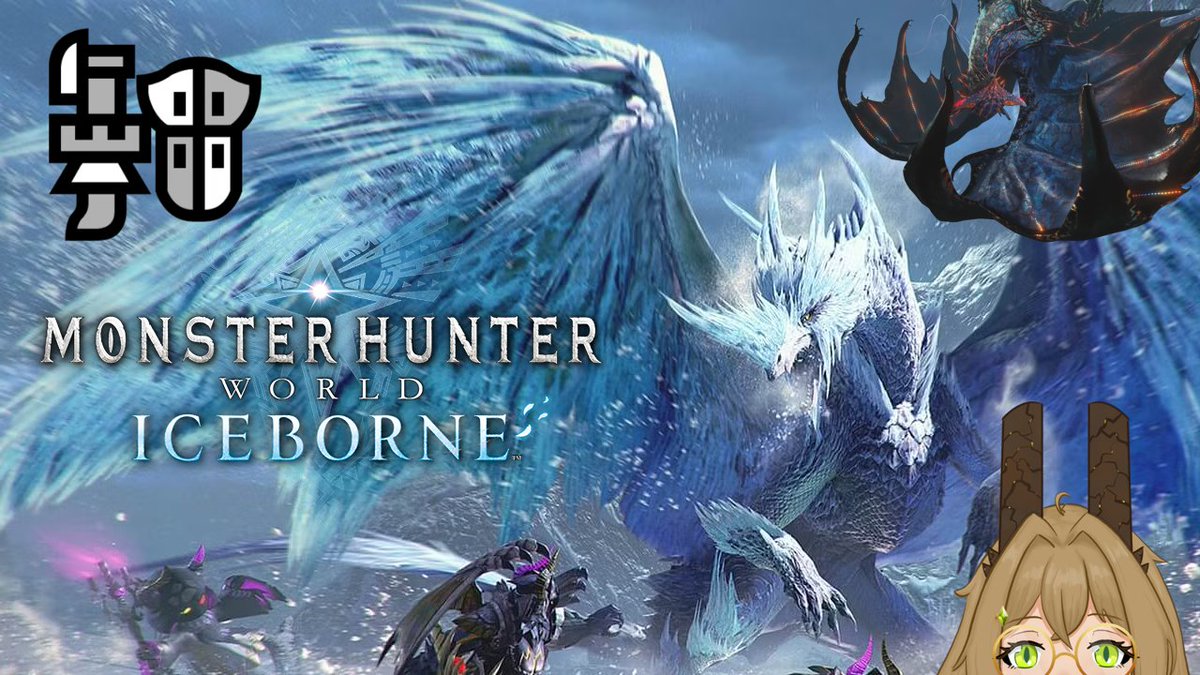 PEverdrake's tweet photo. Going live in 30 minutes! I'm going to be Hunting the Elder dragons of Iceborne today!!!!!!!! Hope to see you all there! Link to twitch in bio! https://t.co/xIw8UThGU7
