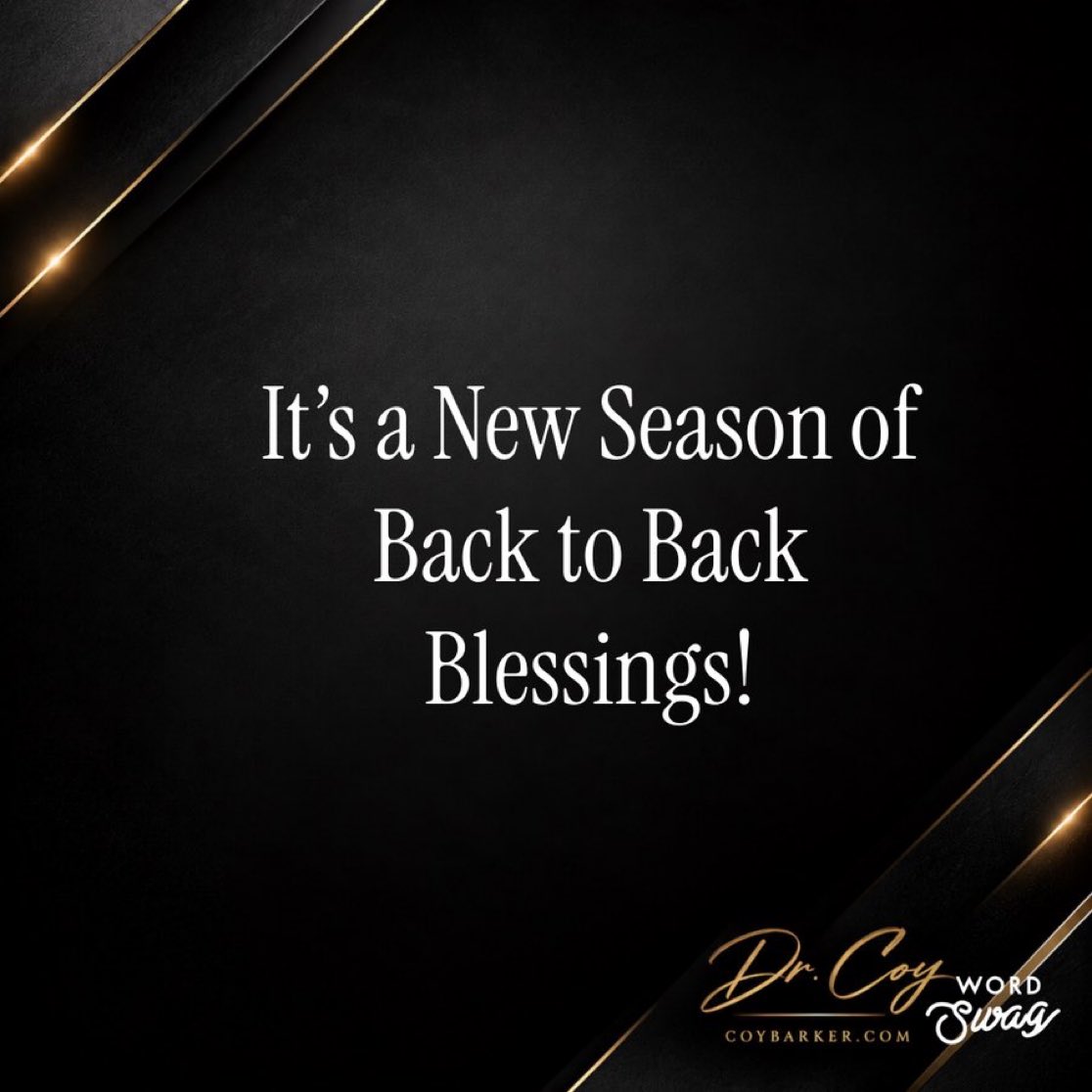 iamdeebarker's tweet photo. The blessings shall chase you down! https://t.co/cHYglnJLJ9