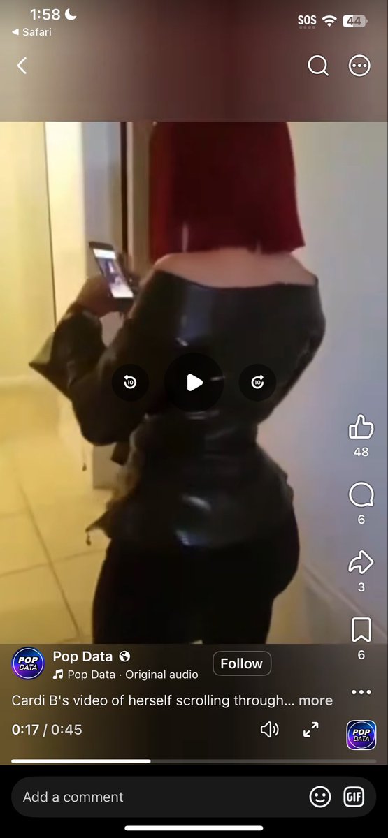RromanZz's tweet photo. @BardiRadarHQ What is there to be jealous about from that botched b? BOTCHED B is jealous of her…stalking her page and Shi😭 https://t.co/jkQLwoqLxk