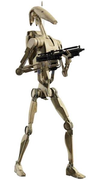 CyberstanM8's tweet photo. (The battle droid)

(The cooler battle droid) https://t.co/oB1U7vJaf6