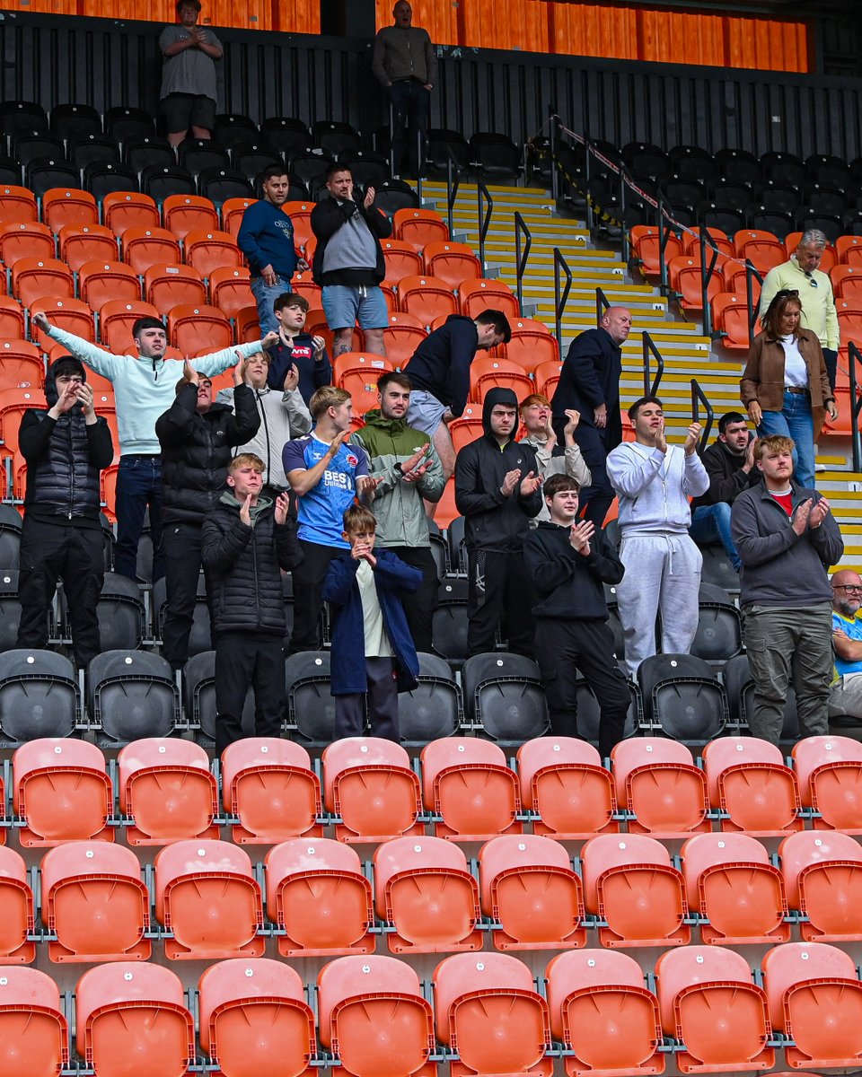 ftfc's tweet photo. We win together, we lose together. ❤️

Thank you for your support in North London this afternoon, Cod Army. We’ll see you at Oldham on Tuesday night. https://t.co/1aR5EWOK5U