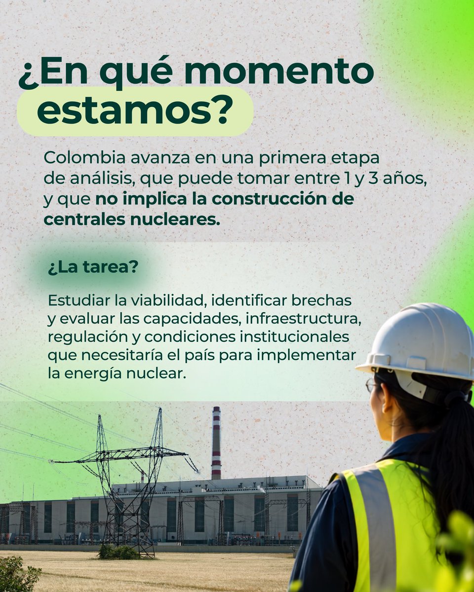 UPMEOficial's tweet photo. Se desarrolló un espacio de diálogo con diversos actores interesados en el desarrollo de la energía nuclear en Colombia. https://t.co/Ec5r9QdOa1