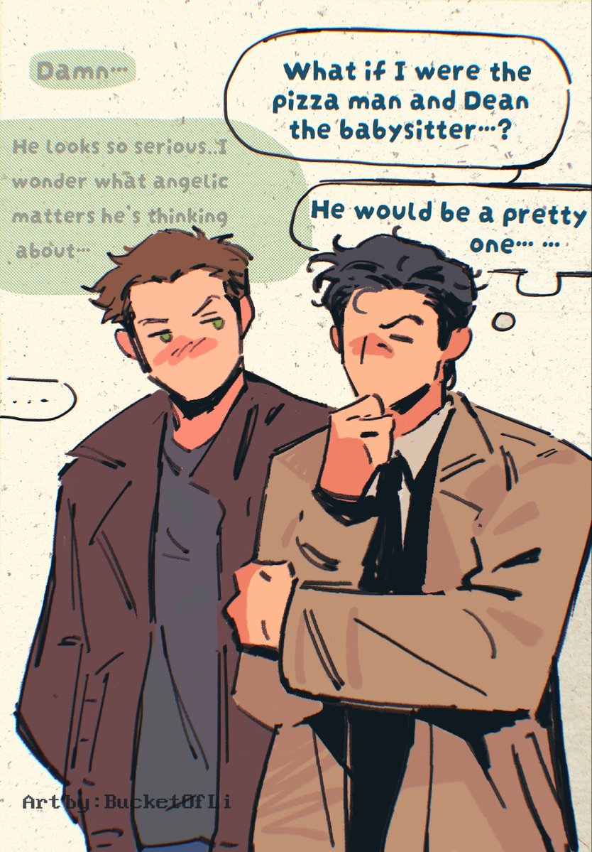 li_bucket's tweet photo. #destiel https://t.co/ZWYj2twTHe