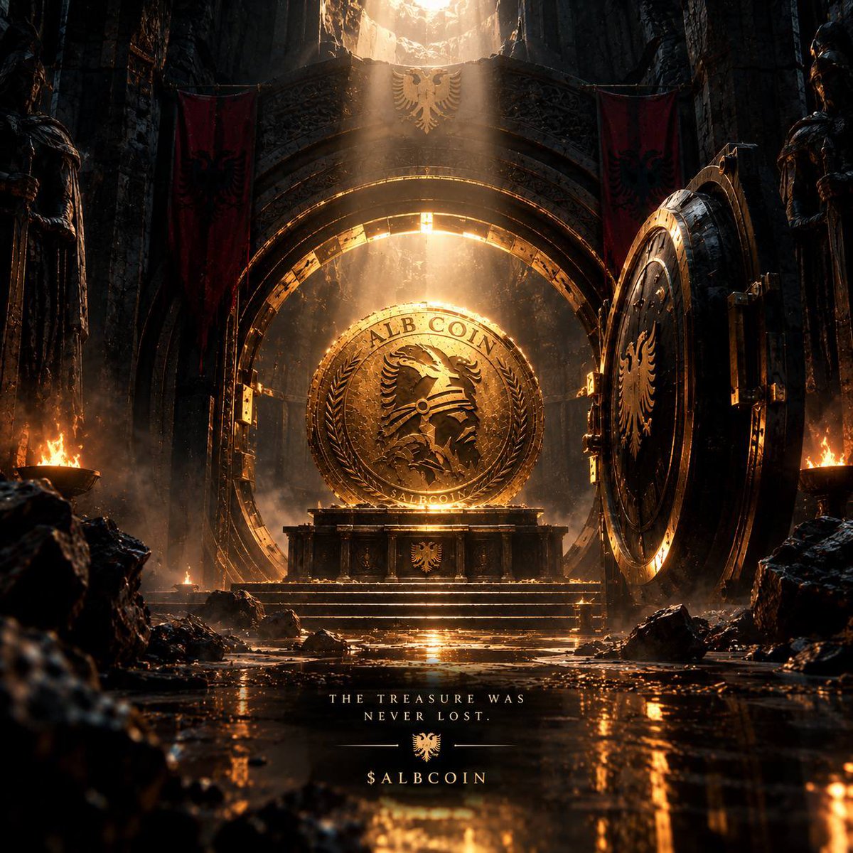 ALBCOINx's tweet photo. The king never gave up, why should we? 

$ALBCOIN https://t.co/TQrGItTVPo