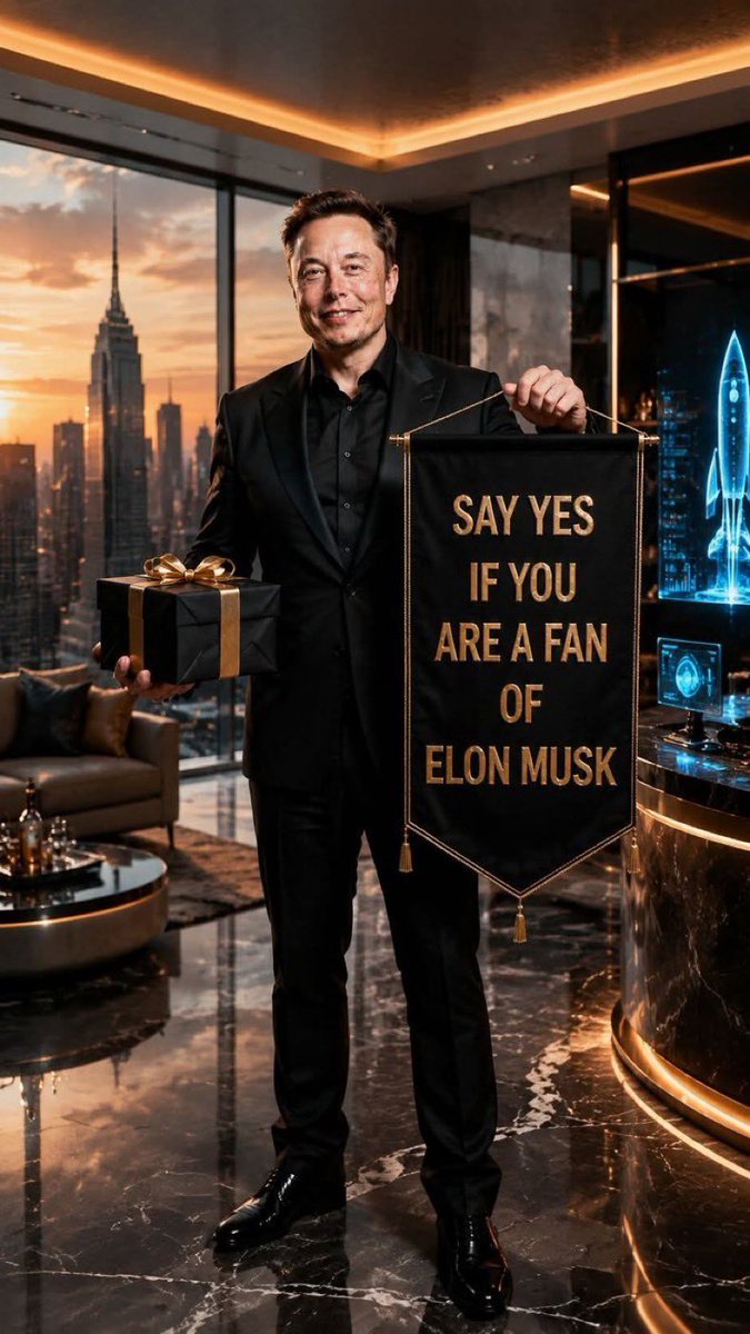 Ceo_Fan__'s tweet photo. Be honest 👇 

🔥 Say YES if you're a fan of Elon Musk!

A) ✅ YES 
B) 🤔 Neutral 
C) 👎 NO 
D) 😅 Depends on the day https://t.co/h9EfxYRSqF