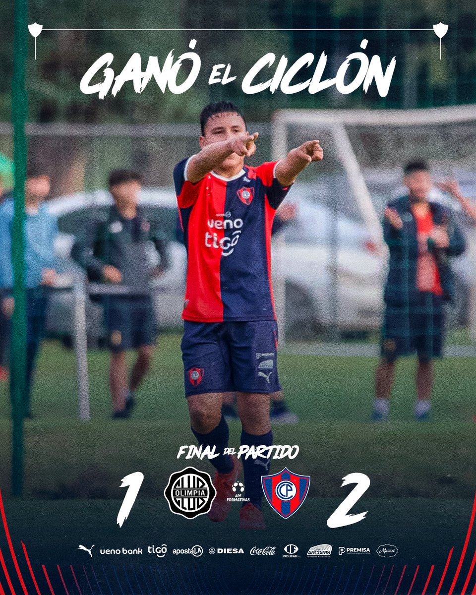 CanteraCCP's tweet photo. #FormativasCCP | Sub 13

🏟️ ¡Final del partido!

💙❤️ ¡VICTORIA DEL CICLÓN! 💙❤️

1-2 | #OLIxCCP

🌪️ #𝑪𝒐𝒏𝑻𝒐𝒅𝒐𝑪𝒊𝒄𝒍𝒐́𝒏 https://t.co/QNjFuDyBVi