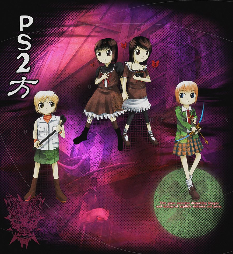Ruedefaux's tweet photo. 【𝙿𝚂𝟸方】
-This game contains disturbing images
and scenes of explicit violence and gore.-
Player ✩✩✩
Bomb ★★★
✩ #東方Project ✩ #fatalframe ✩ #silenthill ✩ #clocktower ✩ #kuon ✩ #九怨 ✩ #hauntingground ✩ #デメント ✩ #ruleofrose ✩ https://t.co/OK7tWmw9yS