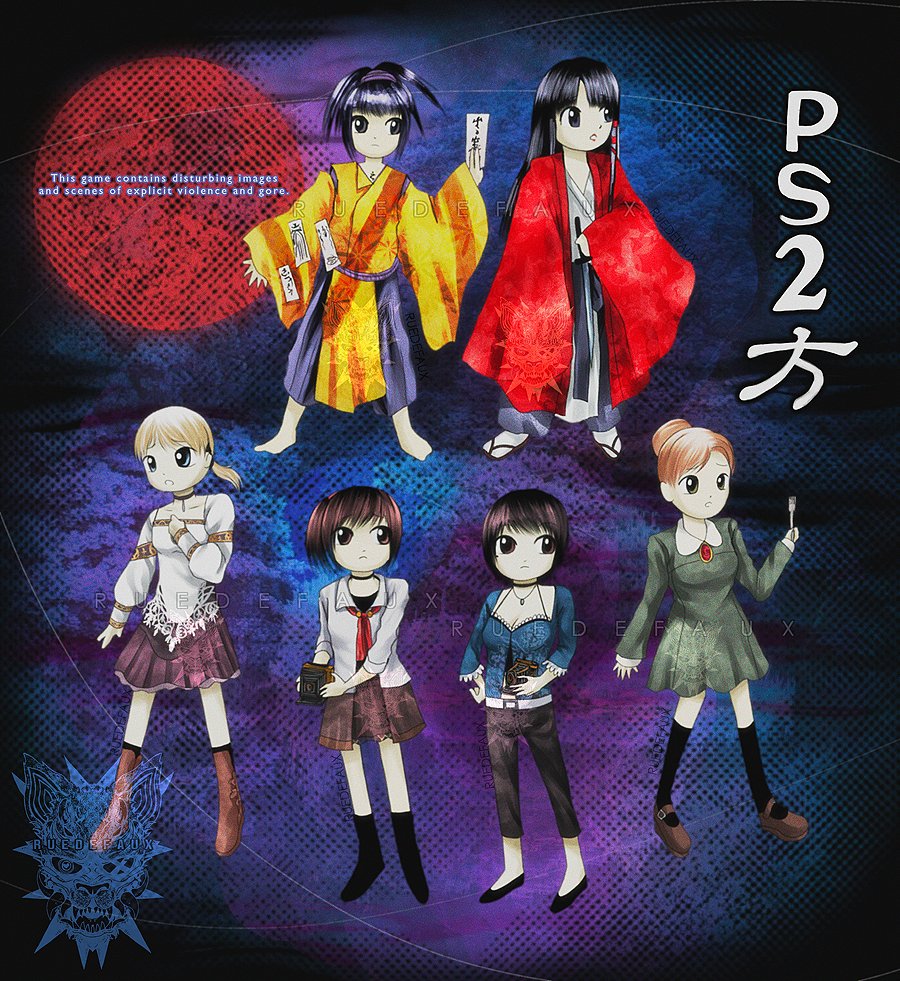 Ruedefaux's tweet photo. 【𝙿𝚂𝟸方】
-This game contains disturbing images
and scenes of explicit violence and gore.-
Player ✩✩✩
Bomb ★★★
✩ #東方Project ✩ #fatalframe ✩ #silenthill ✩ #clocktower ✩ #kuon ✩ #九怨 ✩ #hauntingground ✩ #デメント ✩ #ruleofrose ✩ https://t.co/OK7tWmw9yS