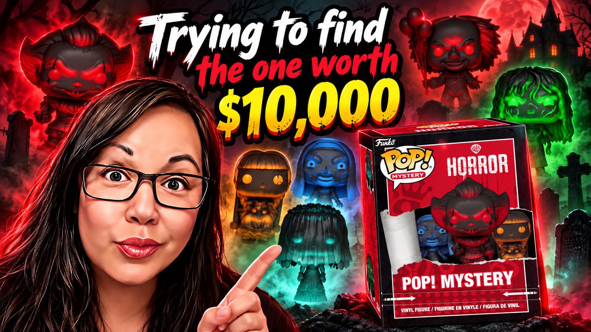 KristinaPhipps's tweet photo. FUNKO POP WB HORROR MYSTERY 6 PACK π² https://t.co/Sz6WrAFSfc via @YouTube #funko #funkopop #horror #unboxing #designertoys #toys #blindboxes #openingtoys #unboxingtoys #toycollector #toycollection #mystery https://t.co/tmiwrVXuNk