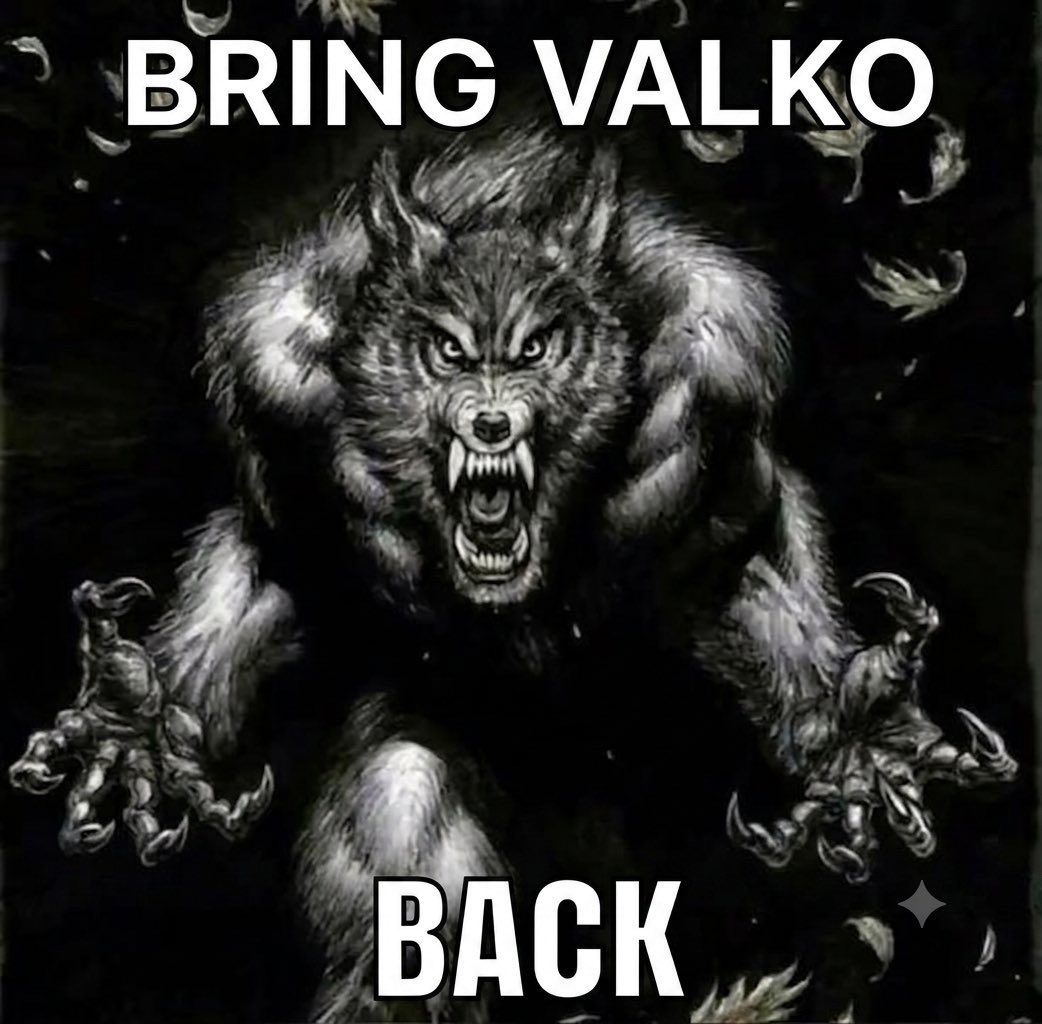 tamarikko's tweet photo. #BRINGVALKOBACK https://t.co/SdEx0llSXu