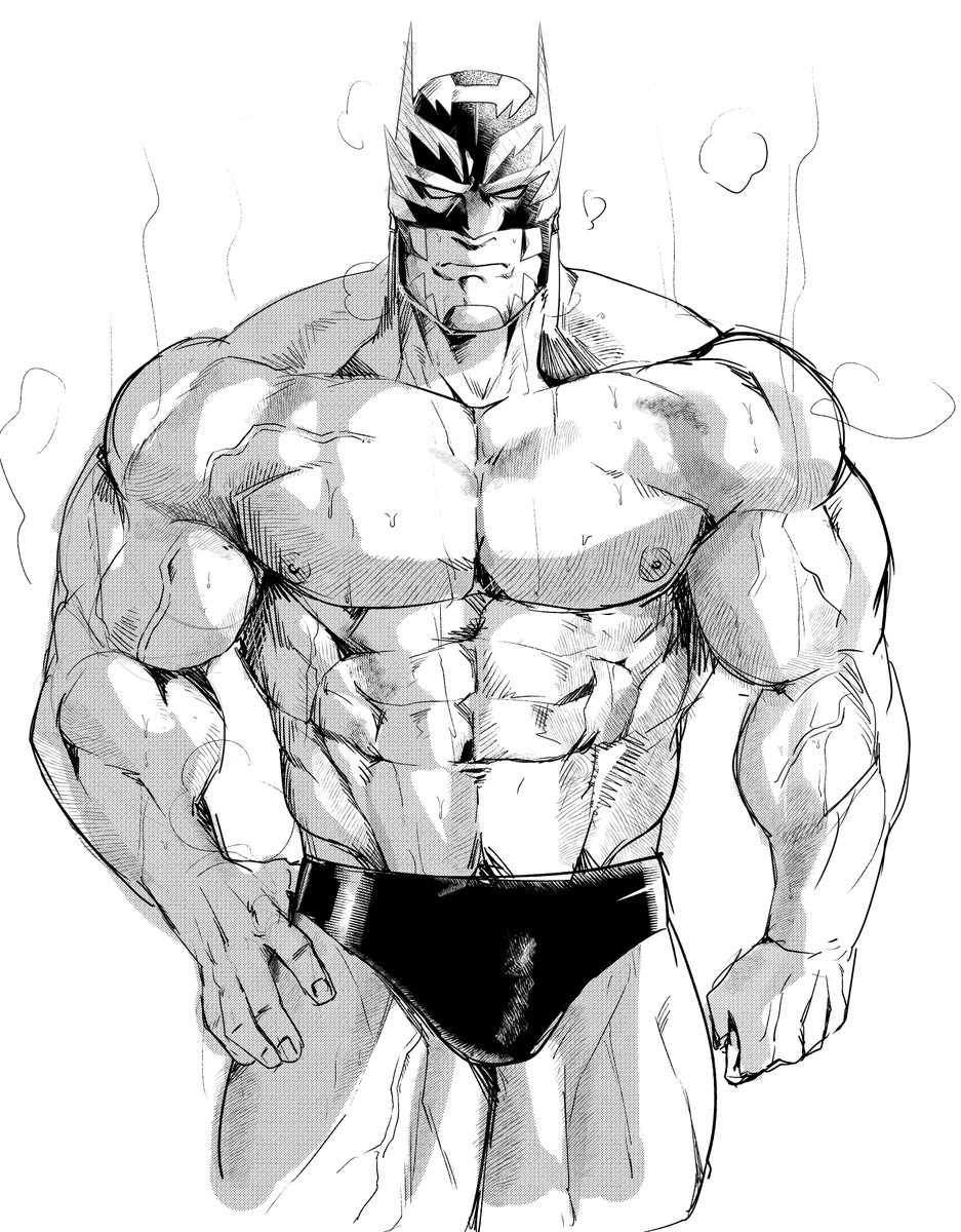 oyatu55k's tweet photo. アナログ練習のドラゴンマスク

ハッチング増やすと筋肉がエッチな気がする https://t.co/aG2fgwGrWV