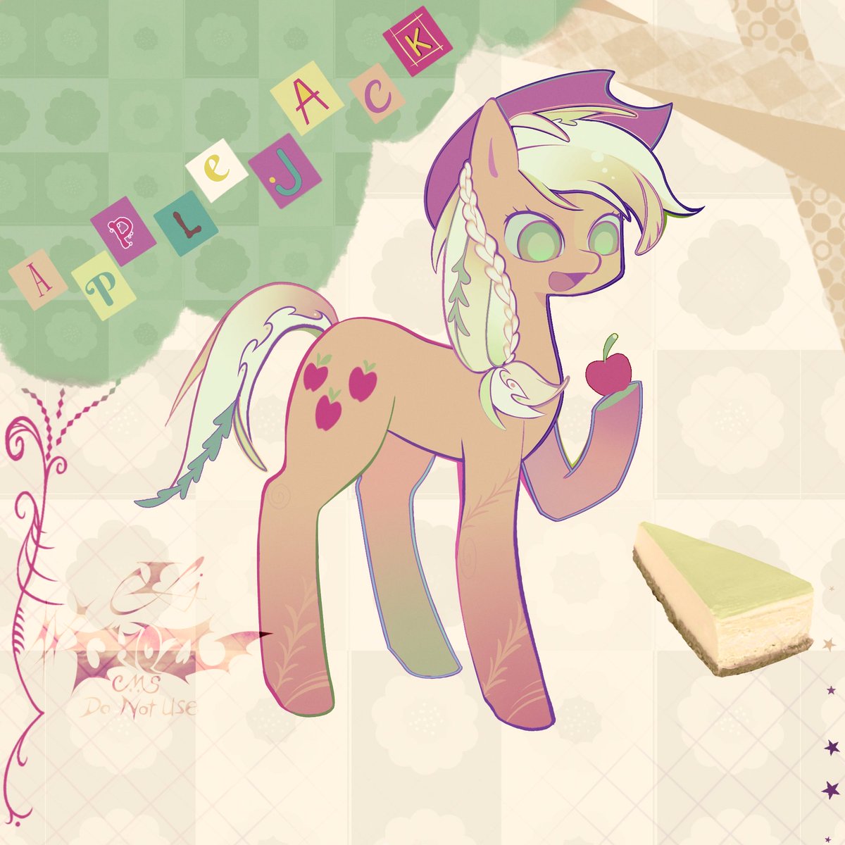shishiroghozt's tweet photo. AJ #applejack #mlp https://t.co/cfos8gDVMh