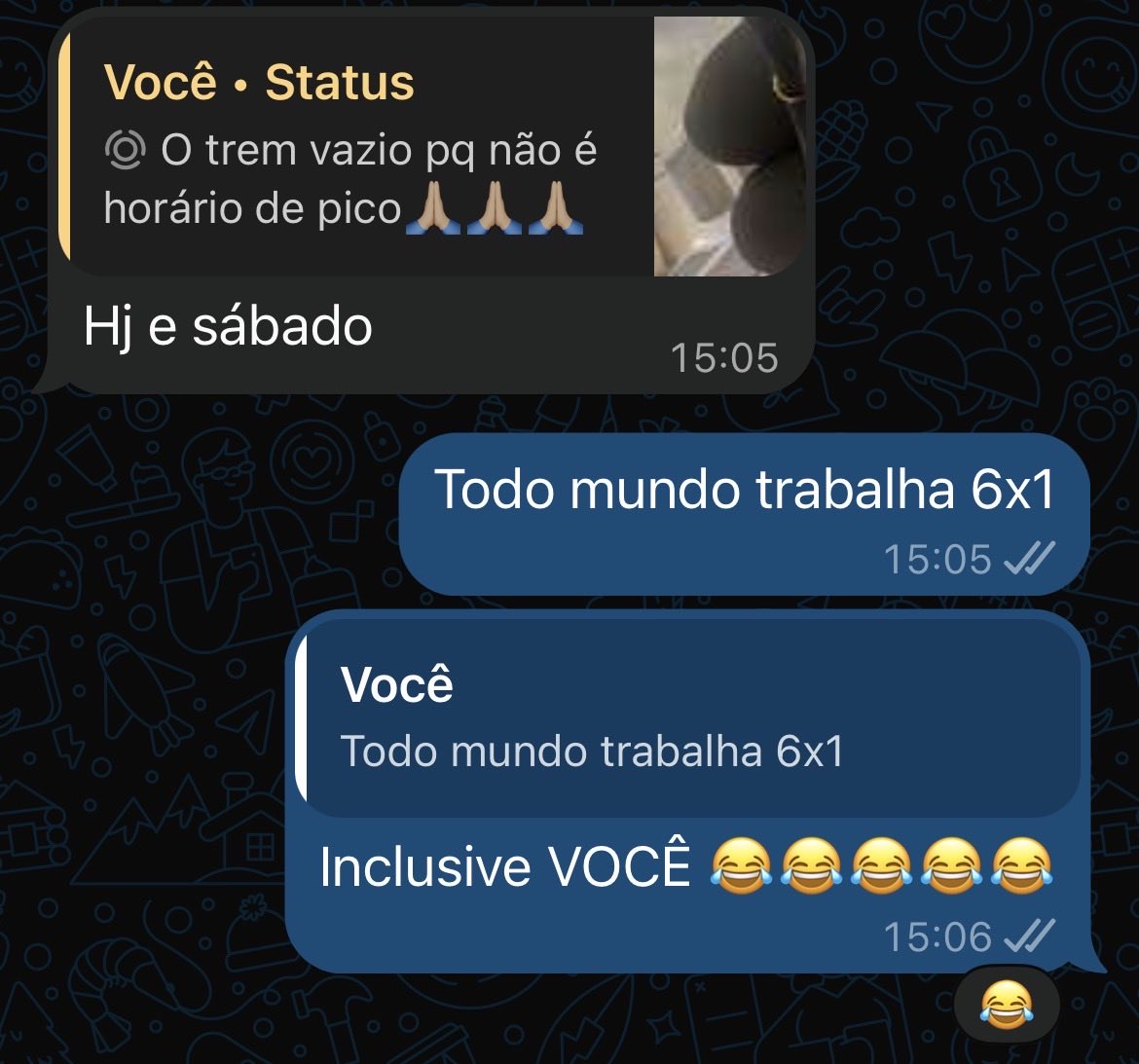 _santoxY's tweet photo. Minha mãe jura https://t.co/gnUO1rOC5r