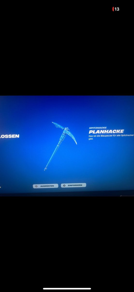 EvanMehlhose's tweet photo. @Philippcarries Shoutout to Philipp_carries &amp; Damiencarries for getting me the arena pickaxe! #philippdomecarries #darkdamienlegit https://t.co/93VMht1Nv9