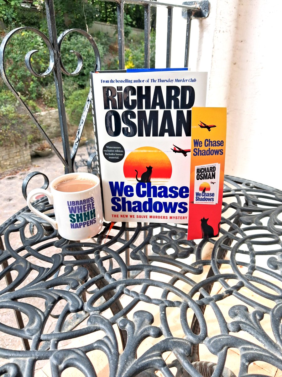 Wiltsplus's tweet photo. @bertsbooks We Chase Shadows by Richard Osman. Another adventure for Steve,Amy and Rosie of the "We Solve Murders" team and another great effort from Mr Osman ! https://t.co/88dI1jlZeH