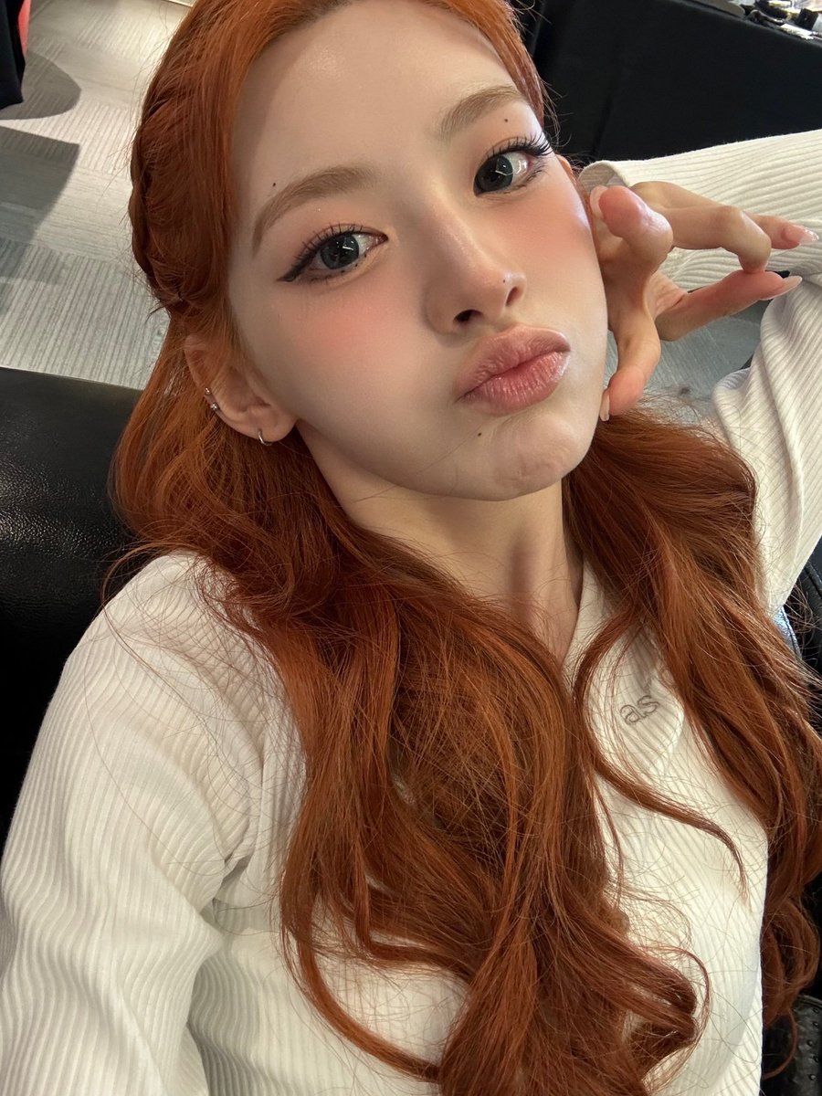 sseniful's tweet photo. this was peak fox seeun… i hope she brings this hair back someday https://t.co/Vh2J3iMZYh