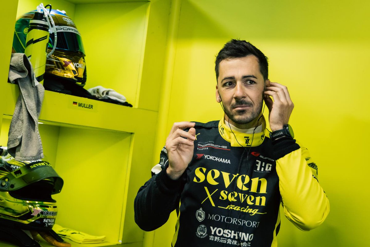 KyleTimponcic's tweet photo. Starting P8 for the 500 km race at Fuji Speedway. Solid qualifying and great progress from our team. Amazing to see so many fans here for Golden Week. Wish us luck for tomorrow’s race—let’s gain a few positions. https://t.co/w03iEjeEZm