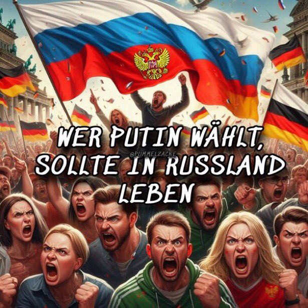 starklakritz's tweet photo. Menschen in Berlin!

Wahre Patrioten wählen morgen eine deutsche Partei und keine von Russland gesteuerten Marionetten. https://t.co/FymE7nLBJ5