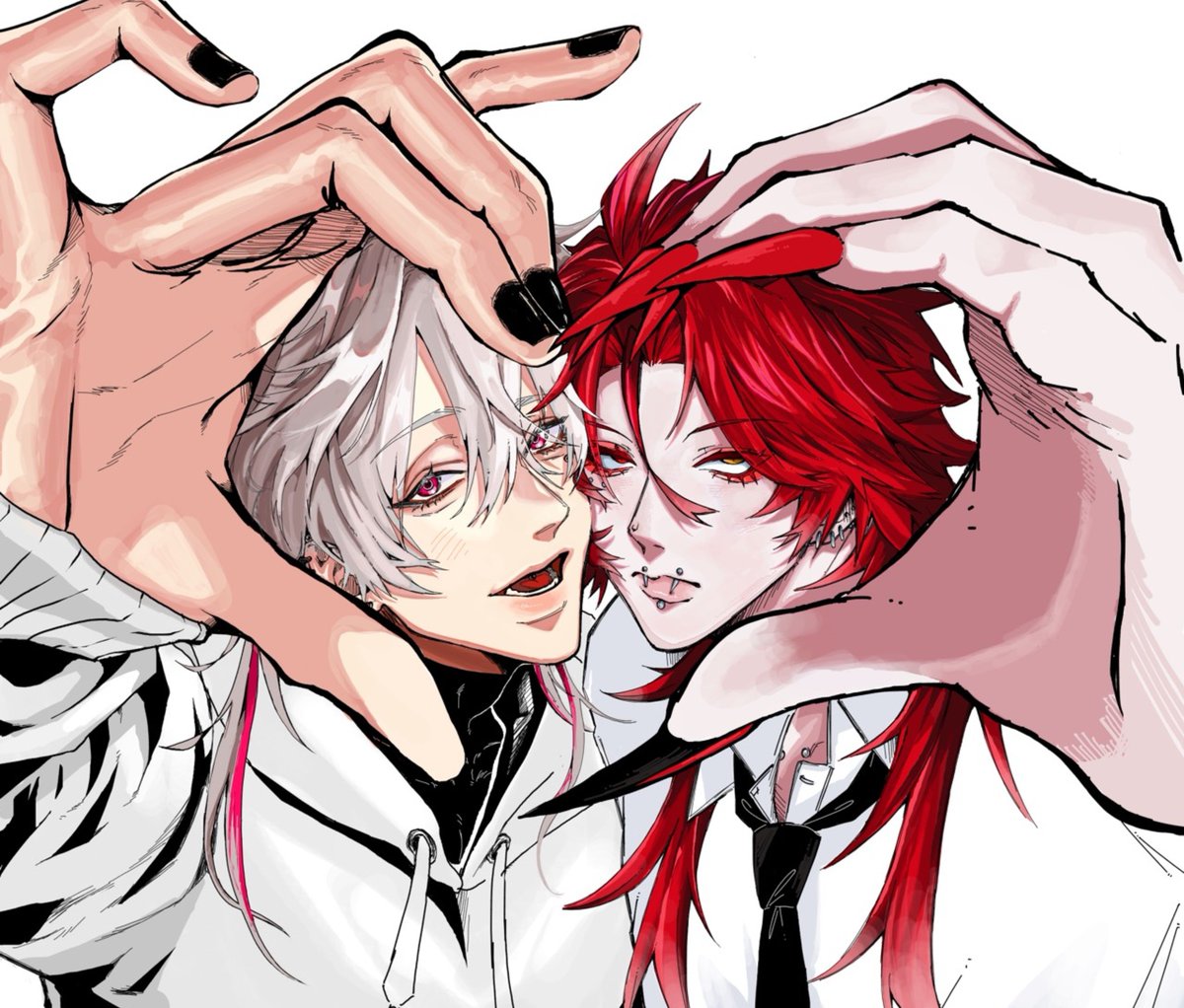 tea181915's tweet photo. 絵チャ合作〜一緒に塗った🥺 https://t.co/czK0aiOYpx