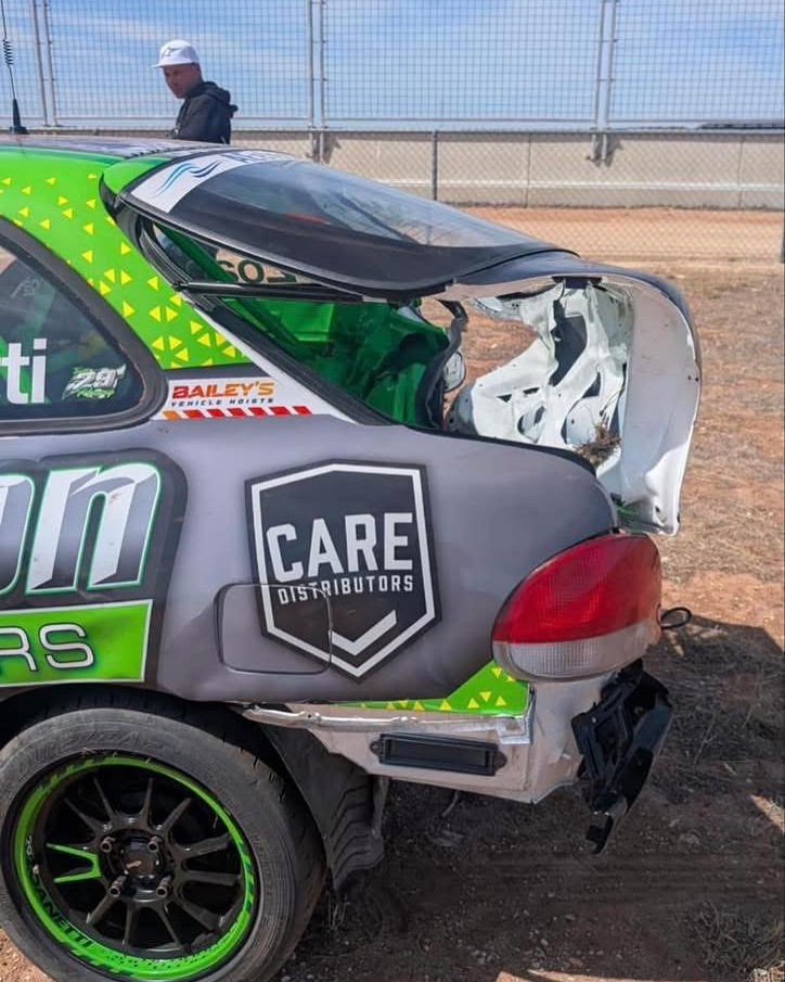 AileenBeaucage's tweet photo. A huge thank you to the volunteers, medical staff, and everyone who checked on me. We wouldn’t be racing without you. Qualified 6th, but a racing incident wrote off the car. I’m sore, but grateful. Thanks everyone, Rob. https://t.co/0cLcide9Sg