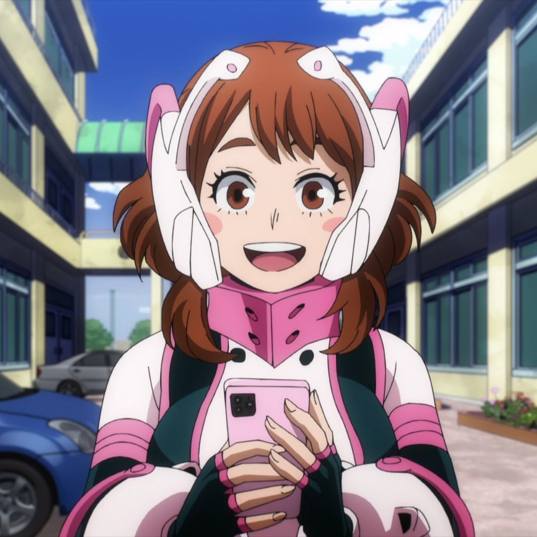 Snowleopard_930's tweet photo. The Queen Ochaco 🩷 https://t.co/Dbk3RJLQyP