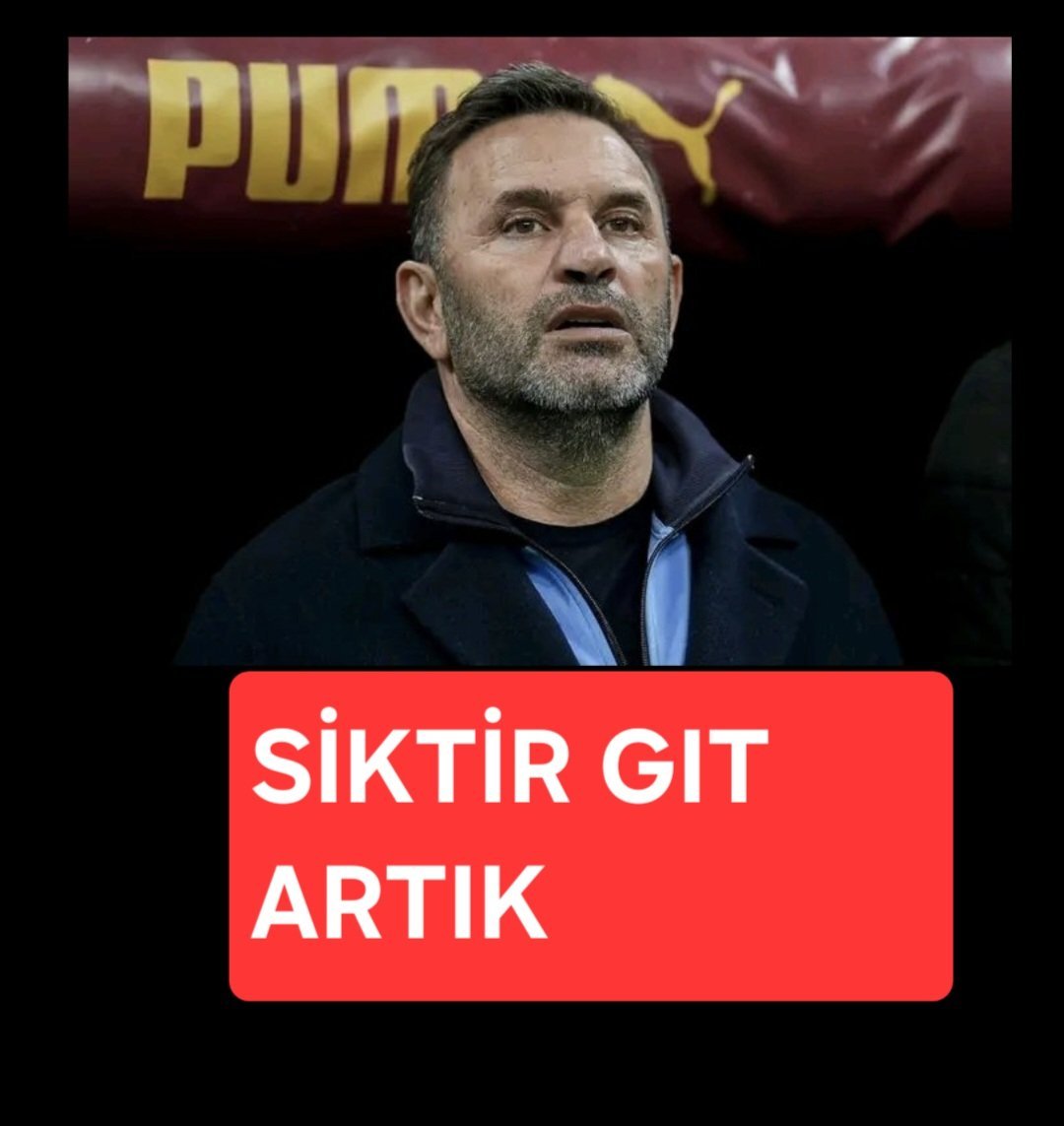 tek_derdimiz's tweet photo. Okan Buruk GS'lı falan değildir geçmişte ihanet eden bu yer cücesi hakikaten sabrımızı zorluyor bir insanda onur olur şeref olur haysiyet olur ADAM gibi İSTİFA eder GİDER eğer gitmiyorsa bunda iyi niyet yoktur siktir git ulan siktir git
çukur Okan yeteeeeer
#OkanBurukİstifa https://t.co/wmLViQrBkl