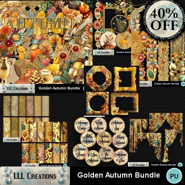 LLLCreations's tweet photo. As much as I love summer, Autumn is the most beautiful time of the year. Pick up 'Golden Autumn Bundle' 40% off for a limited time here: https://t.co/TBKNiTXpEX
#scrapbooking #scrapbook #digitalscrapbooking #digiscrap #scrapkits #LLLCreations #Autumn https://t.co/0XFAGj4GEC