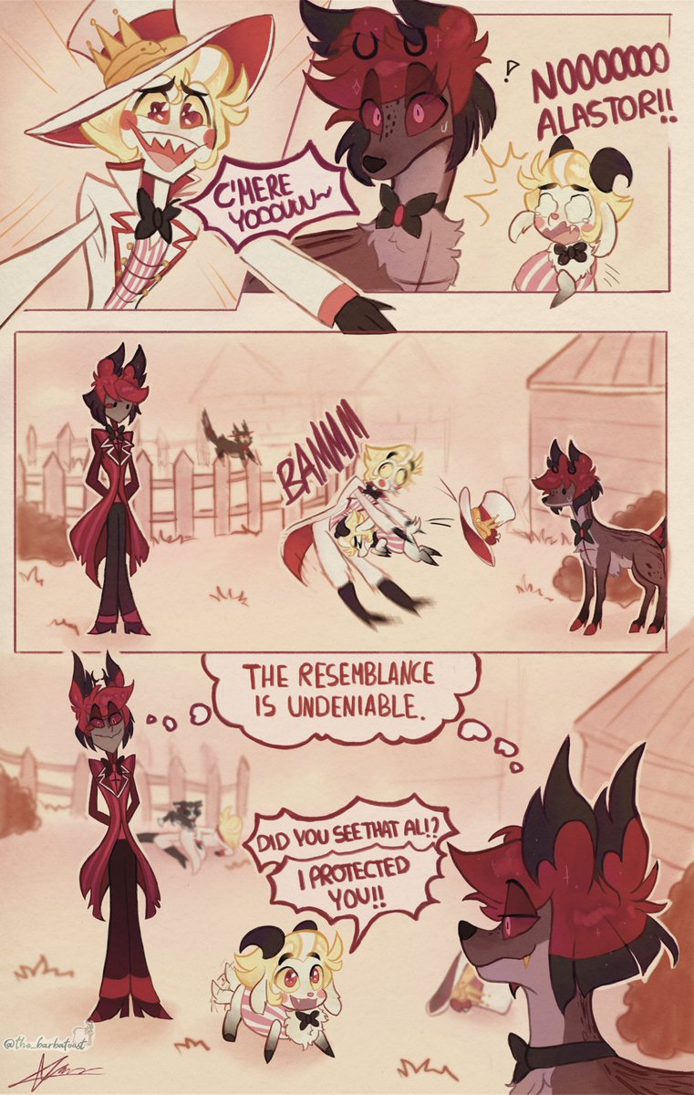 the_barbatoast's tweet photo. I absolutely fell in love with @TonyxsteveStony’s AU, so I just had to make Radioapple meet their deer and goat counterparts ^^
I had so much fun drawing these silly guys!!!

#AUFgiveaway2026 #radioapple https://t.co/1G3YTvgU4C