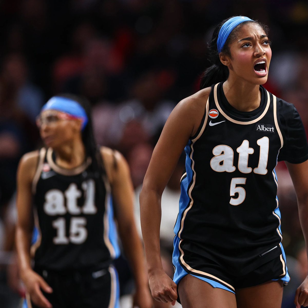 trendyhoopstars's tweet photo. Angel Reese against the WNBA’s top three 2025 MVP candidates this season:

✨Held A’ja Wilson to 3-for-10 shooting on shots she contested in Atlanta’s 97-82 win over Las Vegas on August 18.

✨Held Napheesa Collier to 0-for-4 shooting on shots she contested in Atlanta’s 89-81 win over Minnesota on August 30.

✨Held Alyssa Thomas to 0-for-4 shooting on shots she contested in Atlanta’s 99-89 win over Phoenix on August 22.