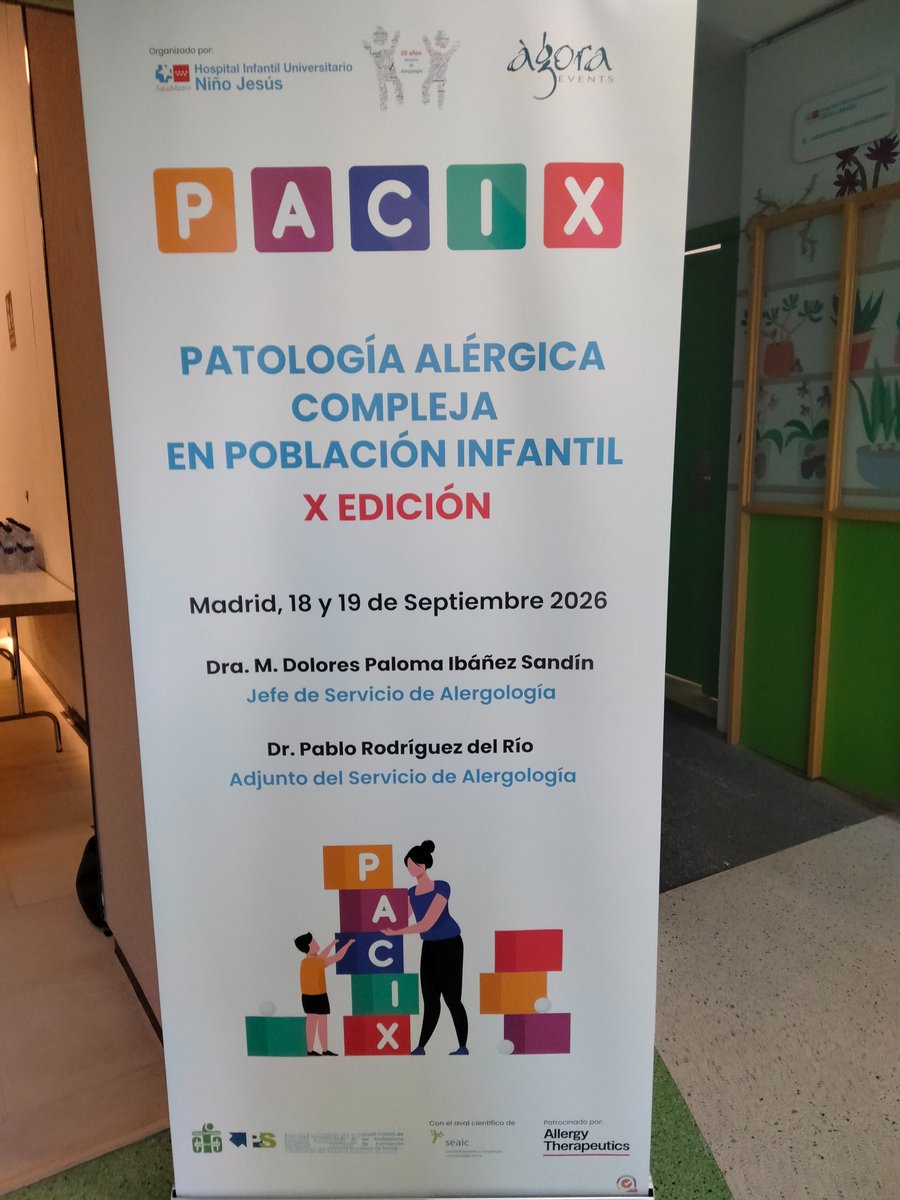 R_JimenezSaiz's tweet photo. Congratulations to Drs. Ibáñez-Sandín and Rodríguez del Río on organizing the 10th edition of PACI (Complex #Allergic #Pathology in #Children). 

I’m grateful for the opportunity to discuss the #immunological #mechanisms of oral #tolerance in #homeostasis and #disease. https://t.co/ZOv0uggYlK
