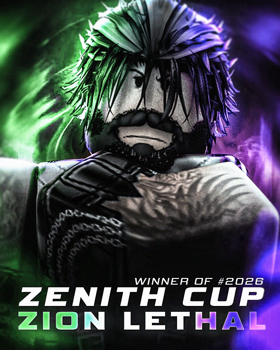 OVW_RBLX's tweet photo. 🔒SPOT SECURED. 

After defeating 15 of the BEST Superstars of in this era, @3pocketsfuII has successfully WON the FIRST EVER Zenith Cup and is going to #OVWMania..

ZION LETHAL vs GHINSUKE NAKAMURA 📺THIS Saturday @ 3:30 EST!

#OVW2026 #OVWMANIA https://t.co/JveHwN3Bc1