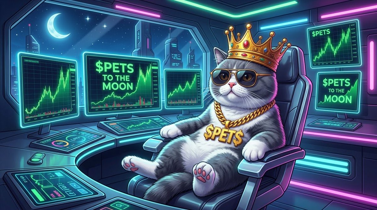 Pelpatles's tweet photo. The level of the memes only goes up. 📈🐾

While others promise you the moon and stars, Pelpatles is here cooking absolute chaos.

Are you inside the $PETS kingdom, or are you just gonna watch the charts go up from the outside? 👑🚀

#Solana #Memecoin #PETS #Crypto #Pelpatles https://t.co/vTp0W6XRjJ