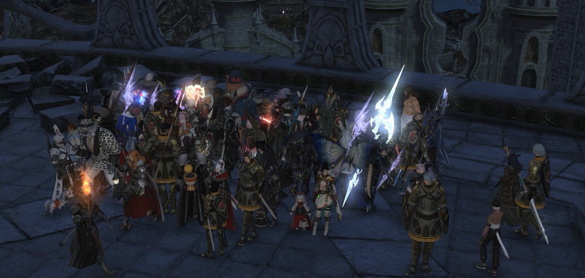 theflashplayer9's tweet photo. thankyou for walk!! #weshallwalkxiv #ffxivbighike https://t.co/GJo0ogNfyB