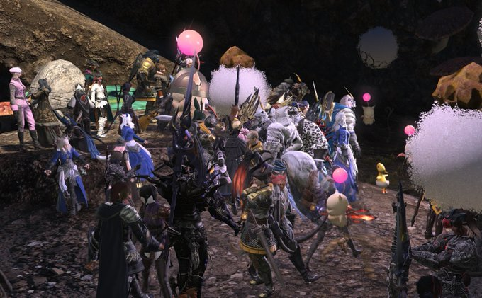 theflashplayer9's tweet photo. thankyou for walk!! #weshallwalkxiv #ffxivbighike https://t.co/GJo0ogNfyB