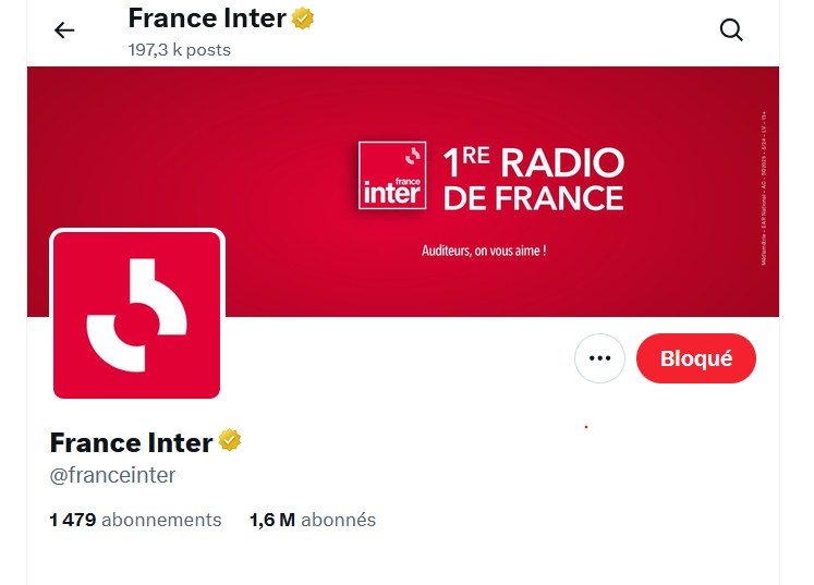 LouFrance75's tweet photo. En manifestation contre France Inter, d'extrême gauche, je vous propose de bloquer le compte suivant :
https://t.co/TRMA5HCMuL https://t.co/36trLkISwZ