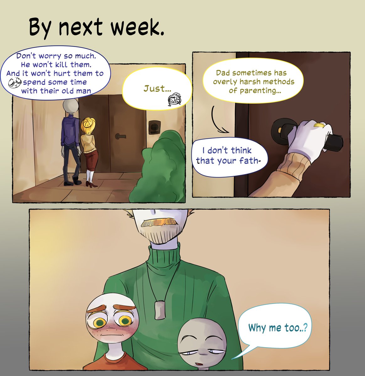SEVACHKAAAA's tweet photo. Weekend with Grandpa 

#YourBoyfriendGame #YourBoyfriendGamePeter #YourBoyfriendfanart #art #YBG #YourBoyfriendGameOC #Oc https://t.co/m3M1G0dxjD