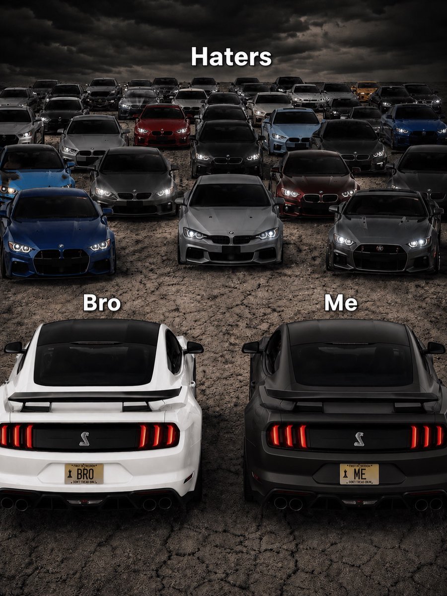 ThadBarrois's tweet photo. Me and my bro vs. those Beamers https://t.co/us8HZVzXjV