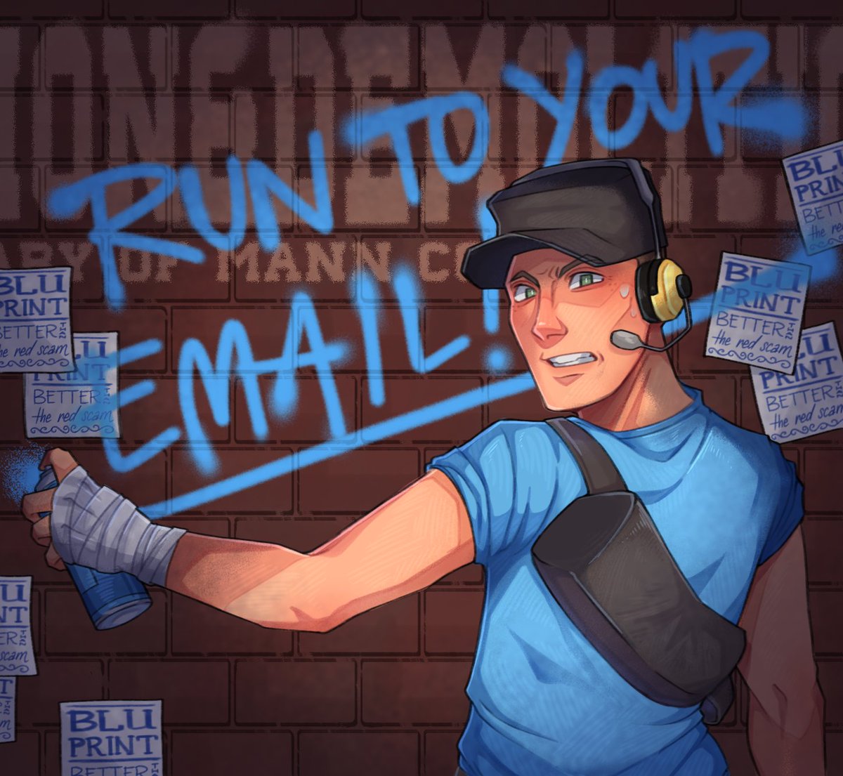 TabFortBLU's tweet photo. Yo! What’s good? I’ll cut to it, I know you’re all a busy batch of talented individuals. On that Tabloid Fortress project: basically you guys better be running to check your emails! More information should be coming to you, like, ASAP, about all that cool art and crap. CYA!
#TF2 https://t.co/FCRUvAPrtu