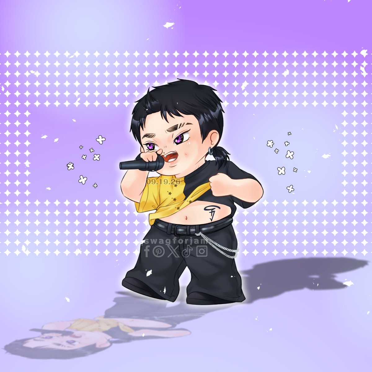 swagforjam's tweet photo. Took me 48 business days to finish emz 😅 Gosh, I miss #esbi and my #litolverse much!
Belated happiest born day litol pins #SB19_PABLO 🥰💜 #swagforjam_fanarts #swagforjam_arts https://t.co/u1J9aVnWGO