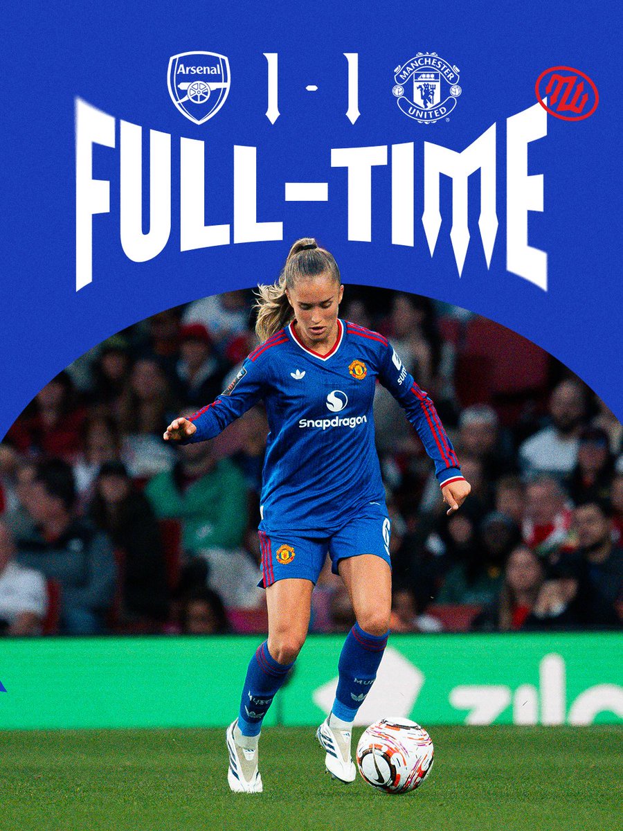 ManUtdWomen's tweet photo. After a dramatic finale, the points are shared. https://t.co/Knvs8nNowQ