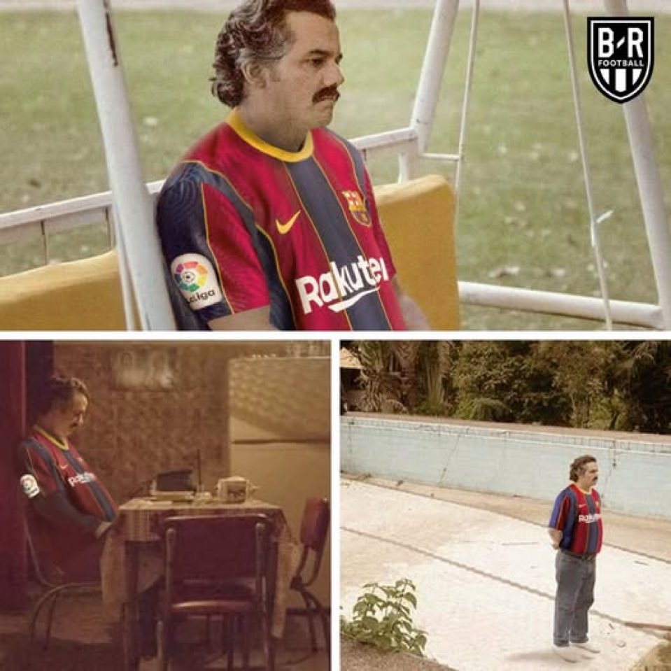 Big_D_09's tweet photo. No Hansi Flick Barcelona ball for 3 weeks 

Damn… https://t.co/rwGQzOGoeO